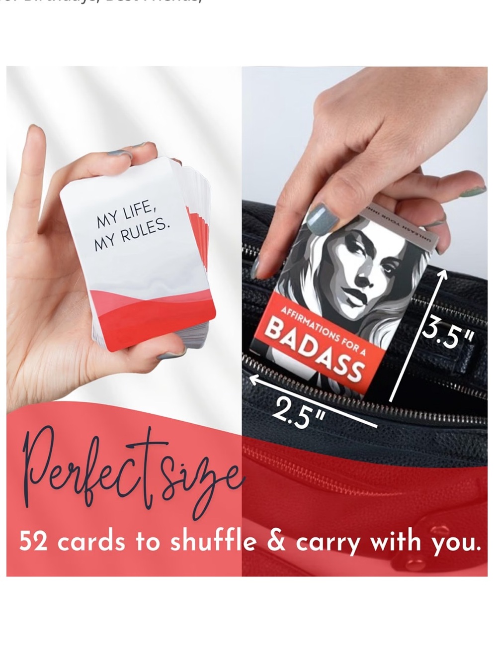 Affirmations for a Bada$$  Card Deck- NEW - Picture 3 of 5